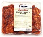 SALAME PICCANTE  A FETTE KG.1 TULIP (CT DA 12 PZ)