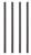 CANNUCCE DRITTE CM.15/7 NERE CF.500PZ FLORIDA (CT DA 14 CF)